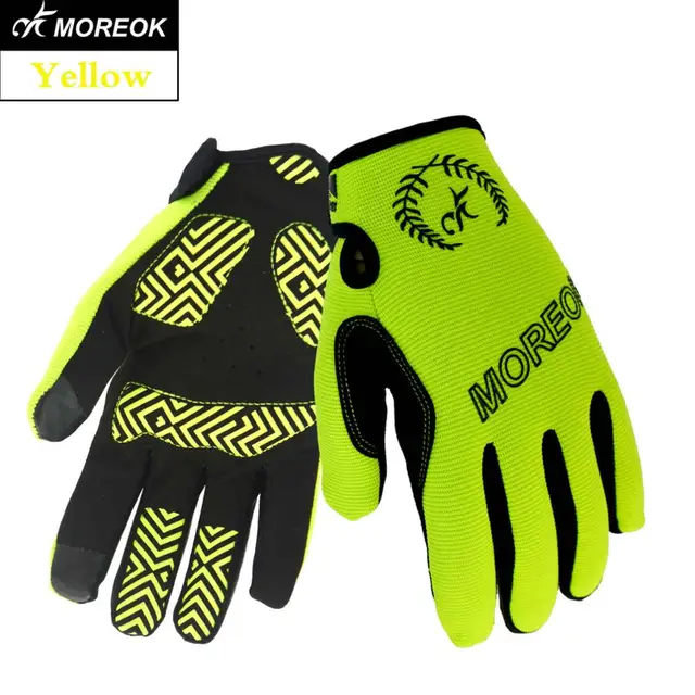 MOREOK Winter Long Finger Sensitive Screen Touch Breathable Keep Warm