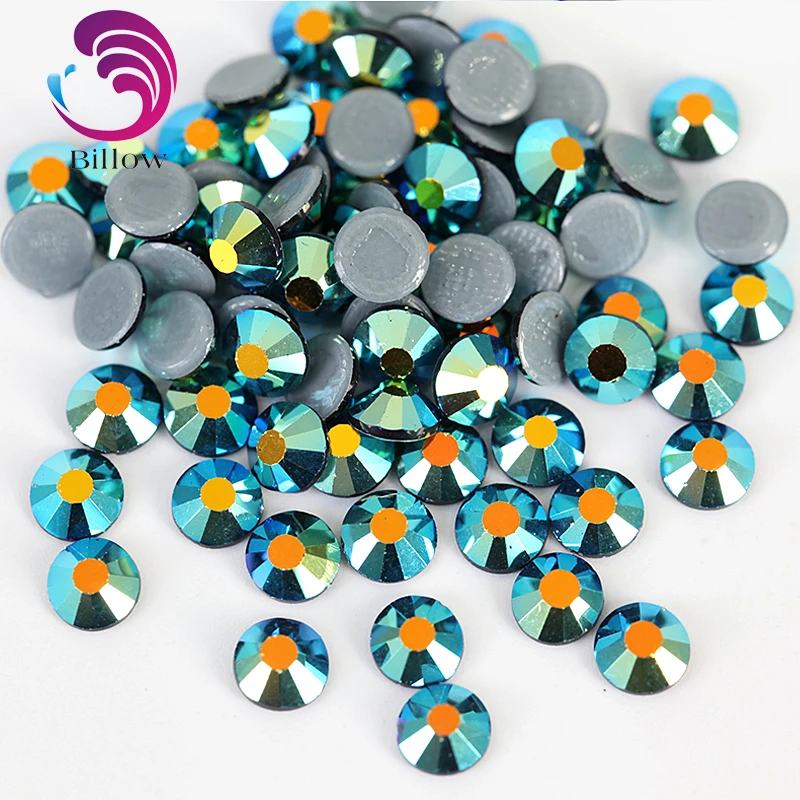 2028 AAAAA 1440Pcs Jet AB HotFix Rhinestone SS6 SS10 SS16 SS20 Glitter