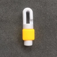 Протектор для кабеля наушников для iphone провод для наушников Органайзер Earpods шнур протектор защитный чехол цвета катушки намотки крышки - Цвет: Yellow