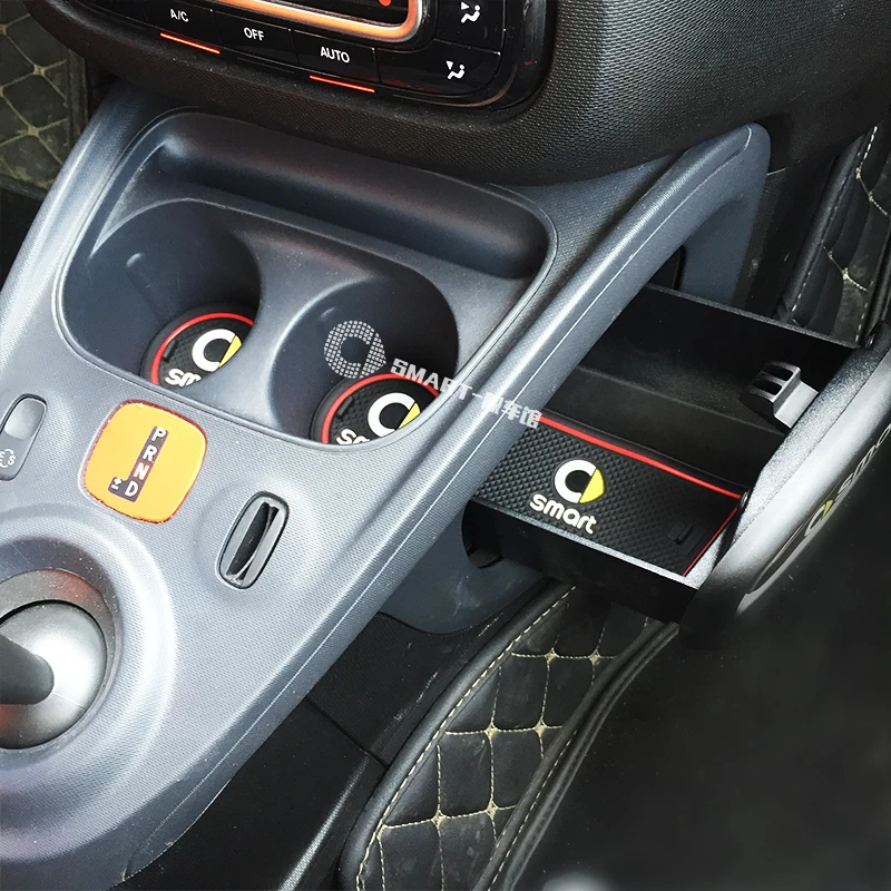 6 шт. светящиеся силикагелевые накладки на ворота для Smart 453 fortwo forfour Стайлинг