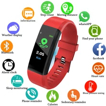 BANGWEI Fitness Smart Watch IP67 Waterproof Sport Watch Blood Pressure Oxygen Heart Rate Monitor LED Screen Smart Watch Men