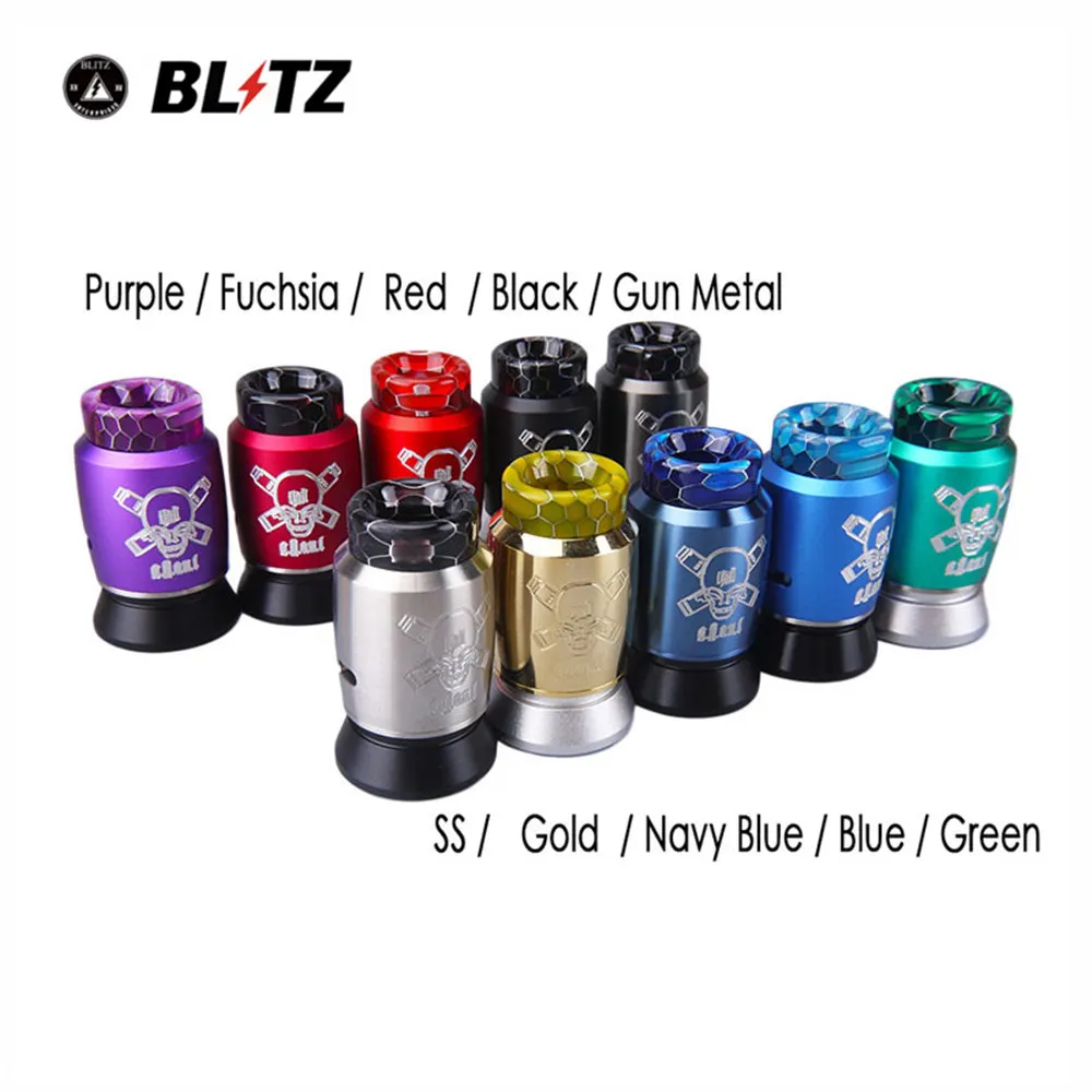 BF Ghoul RDA Vape Atomizer 810 Drip Tip 510 Thread Electronic Cigarette Rebuildable Tank RDA Vaporizer Atomizer BF Ghoul RDA Vape Atomizer 810 Drip Tip 510 Thread Electronic Cigarette Rebuildable Tank RDA Vaporizer Atomizer