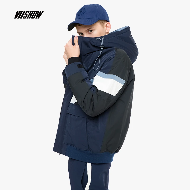 

VIISHOW White Duck Men's Down Jacket Brand Winter Jacket For Men Doudoune Homme 2018 New Men's Winter Jacket Coat YC2445184