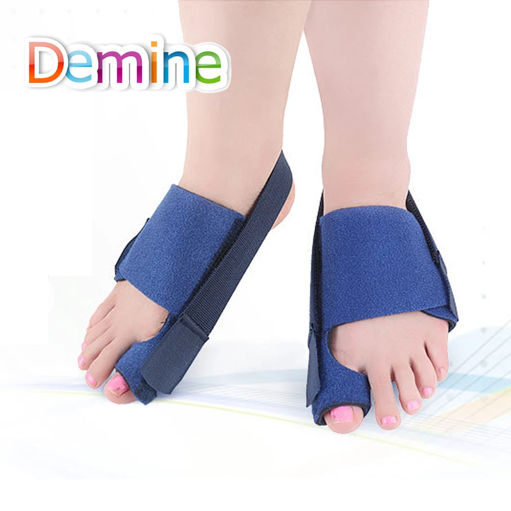 

Demine Soft Bunion Toe Separator Splint Correction Insert Medical Hallux Valgus Insole Pedicure Orthotics Shoe Cushion Insert