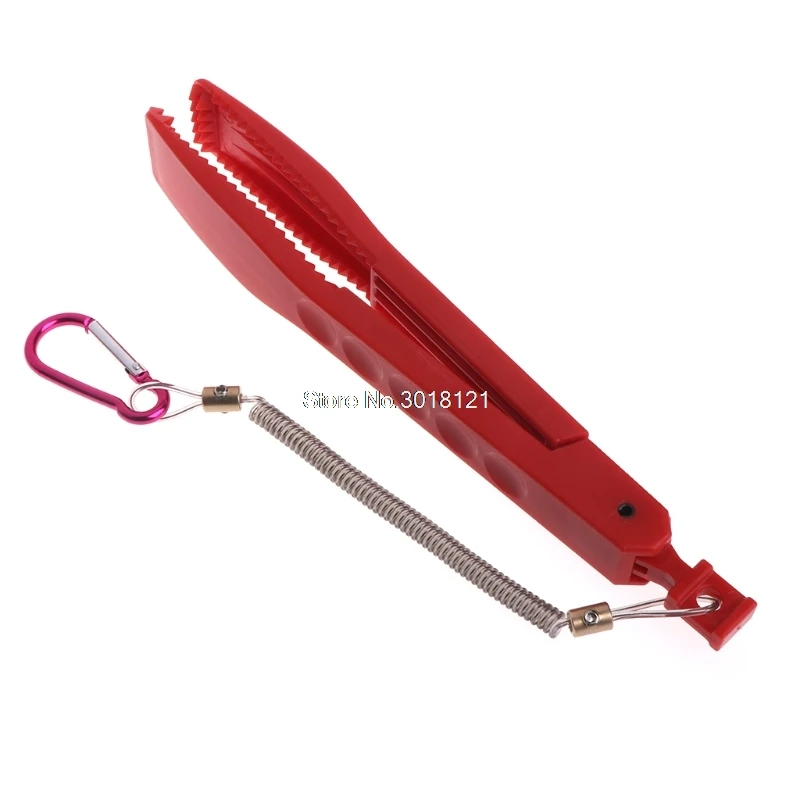 

Fishing Body Tongs Gripper With Plastic Holder Switch Lock Catch Fishing Gear ROU_1008