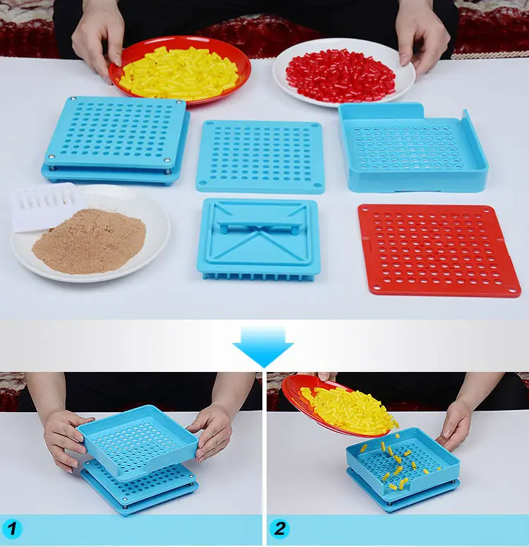 100 Holes Capsule Filling Machine