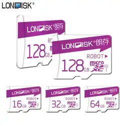 Londisk Серии Робот MicroSD Карты 8 ГБ/16 ГБ/32 ГБ/64 ГБ/128 ГБ Class10 UHS-1 Карты Флэш-Памяти 200 ГБ UHS-3 Для Смартфонов Pad камеры