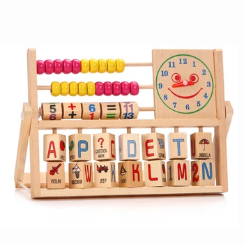 

Math Toys for Children Wooden Toys Number Teaching Tool Abacus Calculation Educational Learning Block Toy Child Birthday Gift