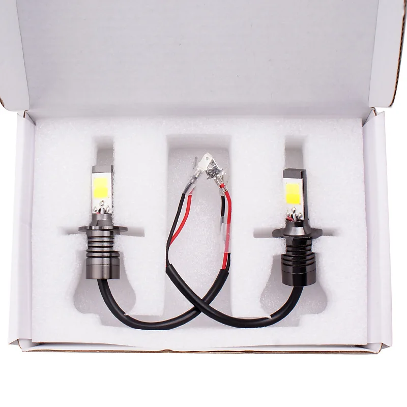 2PC-12V-Car-LED-Fog-Light-Bulbs-H3-Dual-Color-in-One-Light-6000k-White-3000k (1)