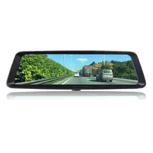 Udricare 10 pollici In Streaming Video Recorder Dual Lens Full HD 1080 P DVR Specchio di Retrovisione Motion Detect Macchina Fotografica del Precipitare 24 ore DVR