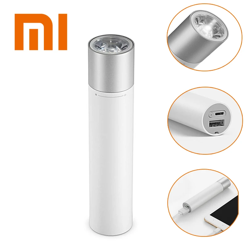Портативные фонарики Xiaomi с вращающейся головкой лампы 11 регулируемых режимов