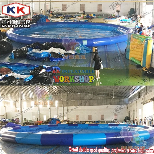 Children Weekends Activities PVC Round Inflatable Pool Family Summer Leisure Cartoon Sea World Pump Up Bath Playing Pool 6