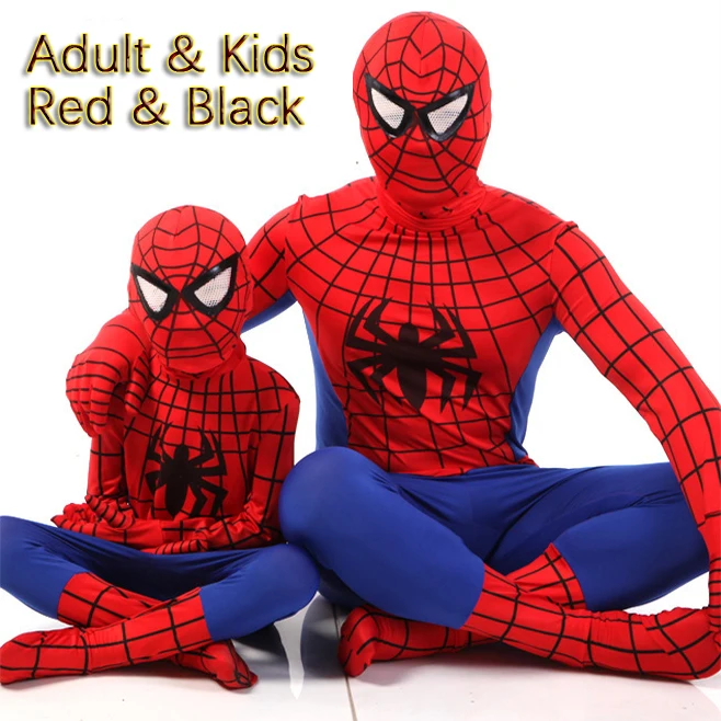 

Custom The Amazing Spider Man Costume Kids Adult Spandex Adulto 3D Costumes Cosplay Clothing For A Boy Amazing Spiderman
