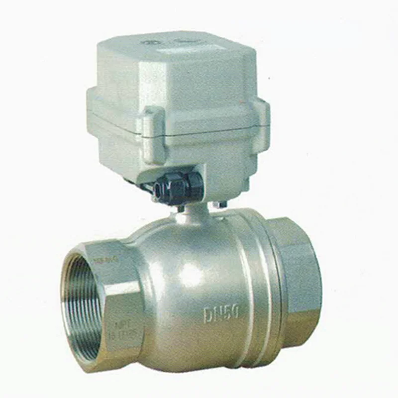 Шаровой клапан с ручным управлением DN32 DN40 DN50 G1 1/4 &quot 1/2&quot G2 &quot9 ~ 35vac/dc из