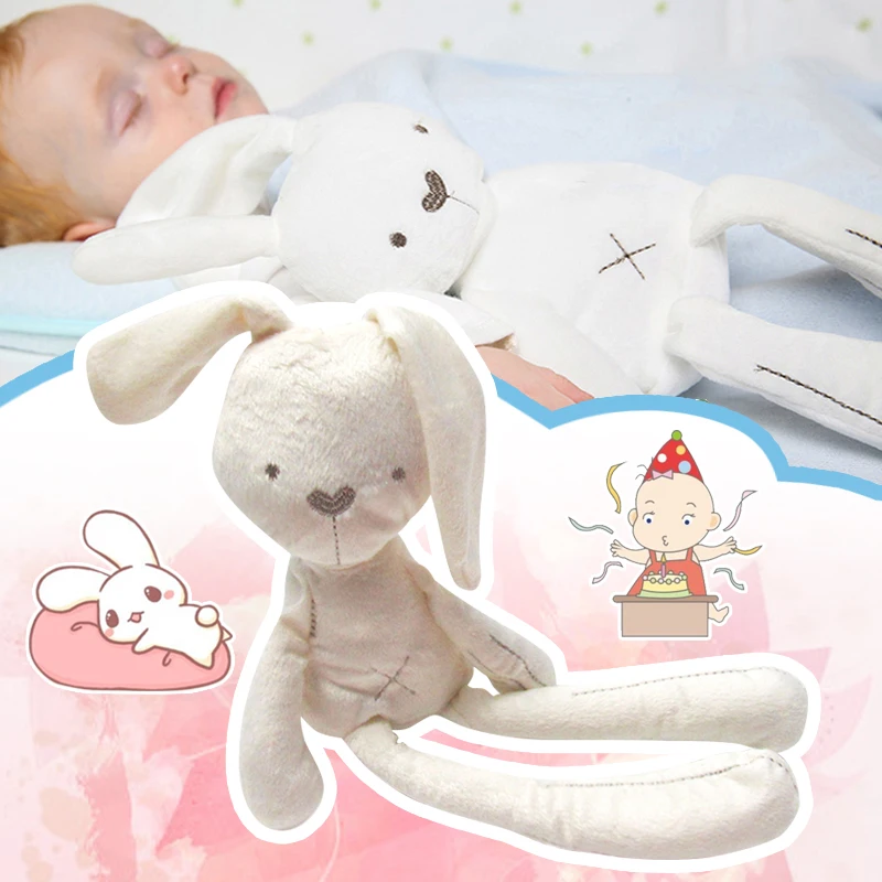 New arrival soft toy rabbit for baby sleeping bunny bedding toys