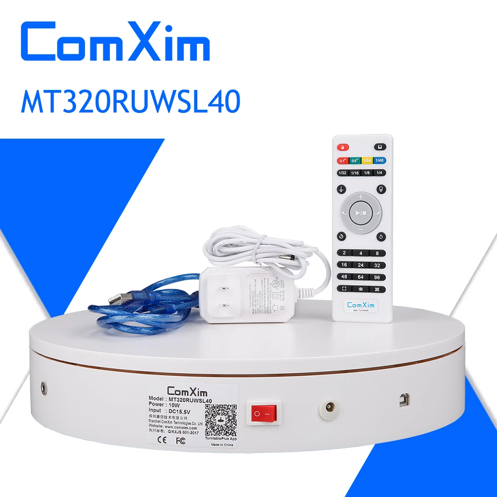 ComXim 32 см Белый Пульт дистанционного управления WiFi компьютер синхронный спуск затвора фото поворотный дисплей стенд видеосъемка DIY