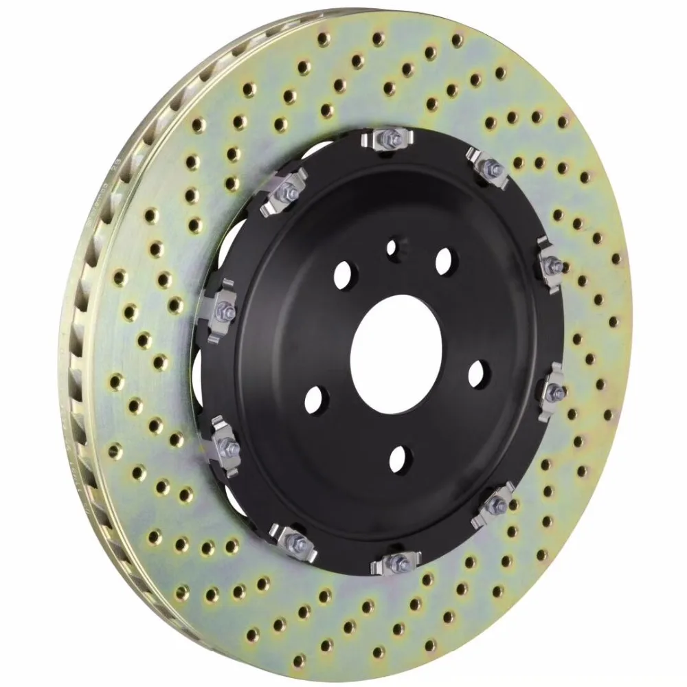 Jekit Brake rotors with floating center cap 390*36mm for volkswagen mk5