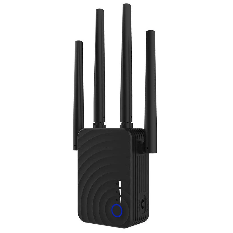 

1200Mbps Wireless Wifi Extender Repeater Router Dual Band with Antenna Signal Amplifier TU-shop