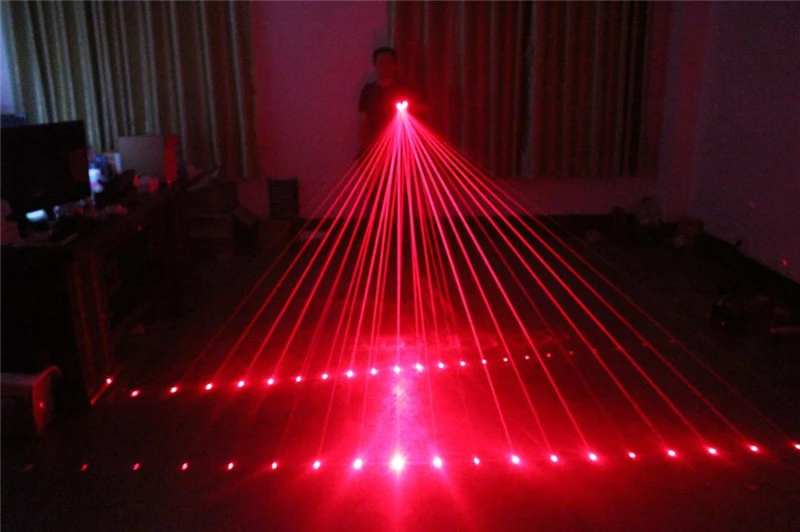 Red Green Laser Gloves  (13)