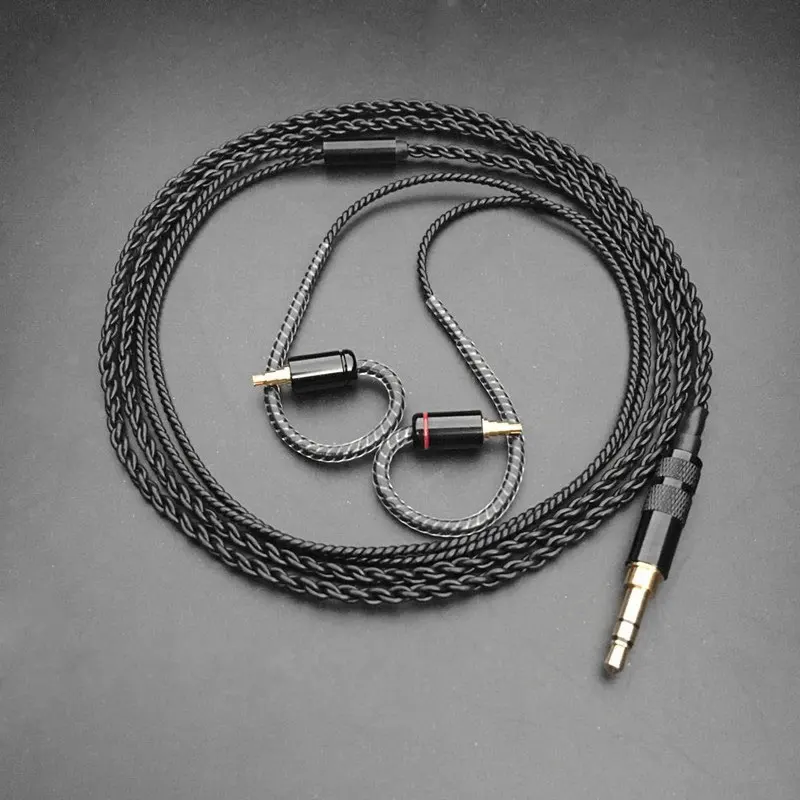 Сменный кабель для наушников MMCX A2DC 2Pin IE80 IE80s IE80i IE40 Technica ATH im01 IM50 ZST ZS10 SE846 X6 съемная