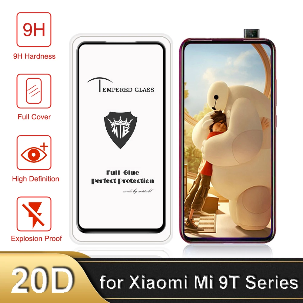 Закаленное стекло для Xiaomi mi 9 9T Pro Red K20 Note 7 Защитное экрана телефона | Мобильные