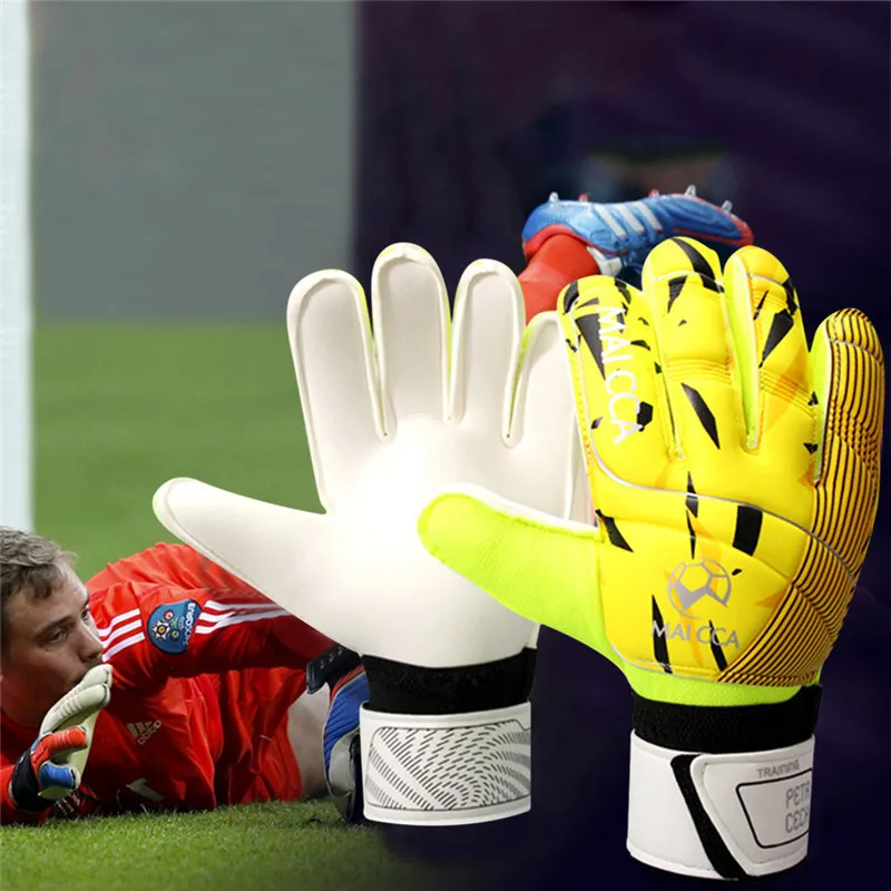 Professional Goalkeeper Kids Gloves Finger Protection Thickened Latex Soccer Football Tools Gloves Goal keeper Gloves Size8.9 Professional Goalkeeper Kids Gloves Finger Protection Thickened Latex Soccer Football Tools Gloves Goal keeper Gloves Size8.9