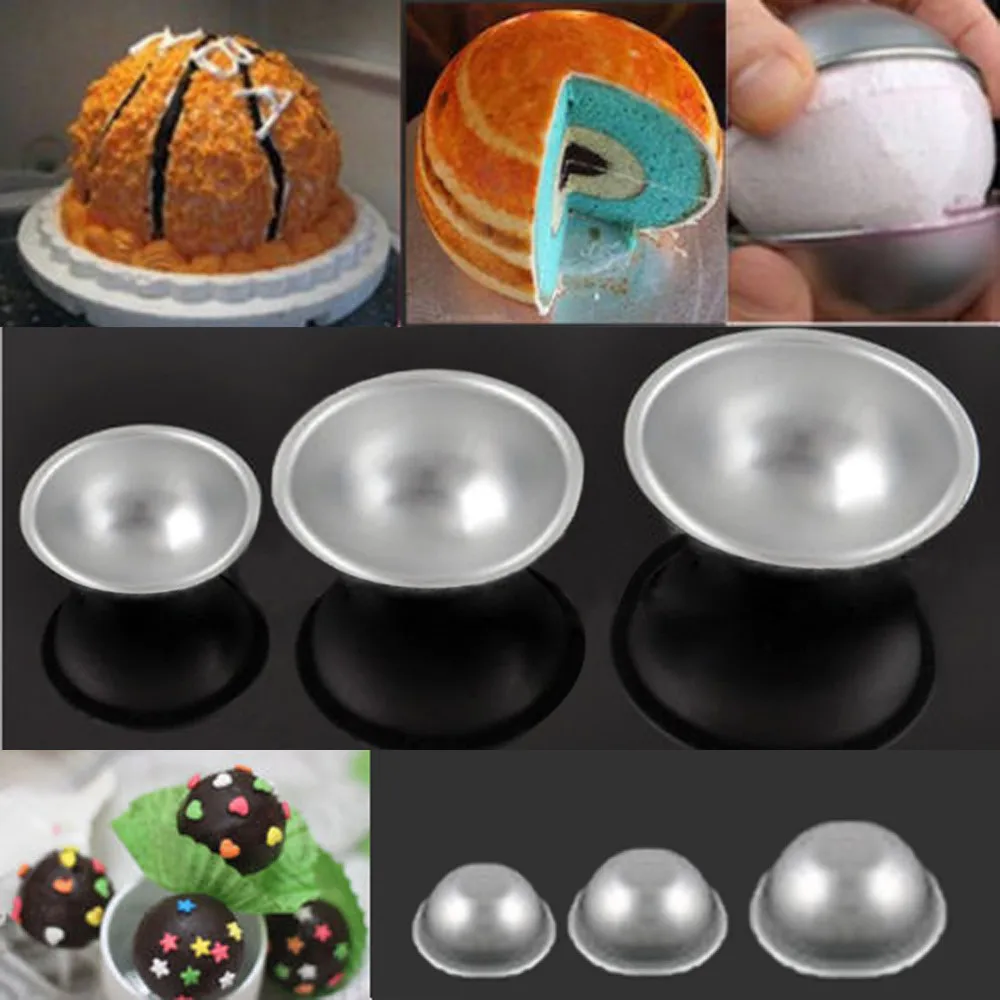 

Cake Tin Pan Set 3D Sports Ball Tennis Basketball Football Table Tennis Shape Birthday Cake Mold Tin Molds Baking Tools