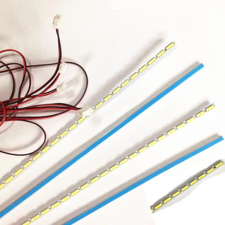 

674mm LED Backlight Lamp strip Aluminum plate w/ Double-sided adhesive 75 leds For 60 inch LCD Monitor High light
