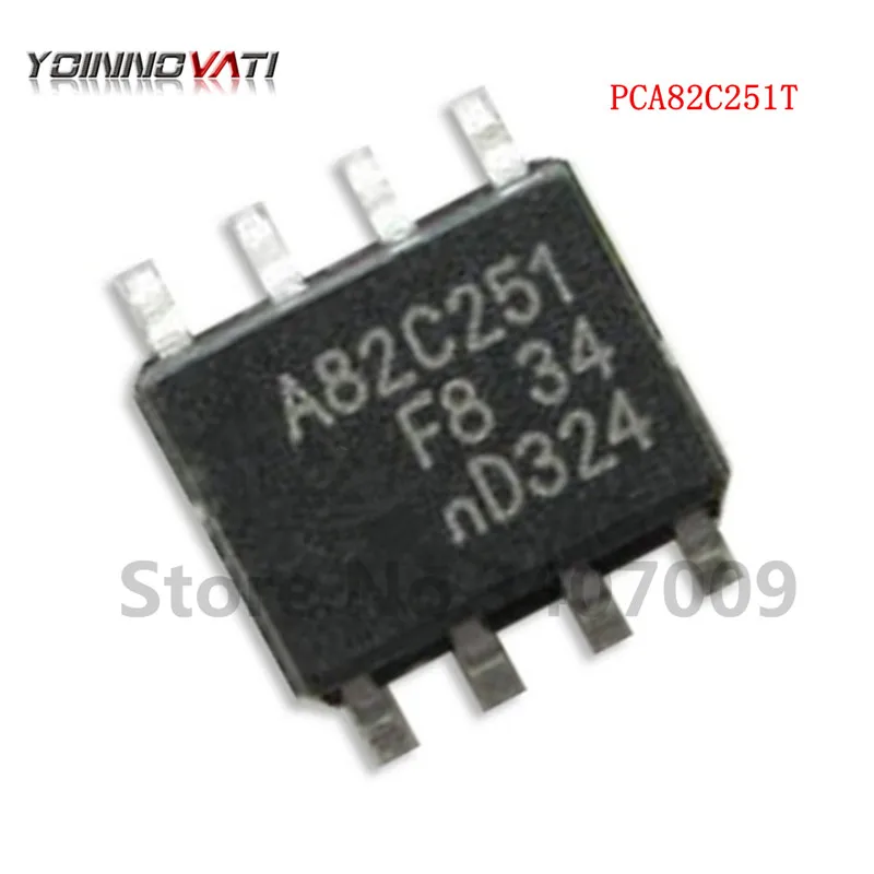 10 шт. PCA82C251T SOP8 PCA82C251 82C251Y A82C251Y A82C251 может интерфейс IC xceive 275uA 5 V новый оригинальный |
