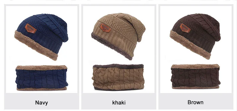 Mens Winter Hat Casual Brand Knitted Ladies Hats Beanies Stocking Hat Plus Velvet Rasta Cap Skull Bonnet Hats For Men