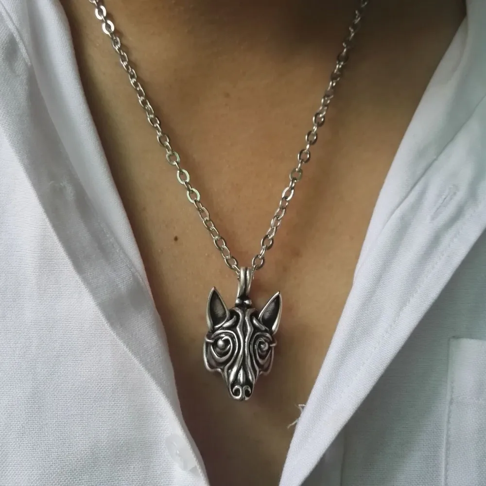1pcs men fashion Wolf pendant wolf 
