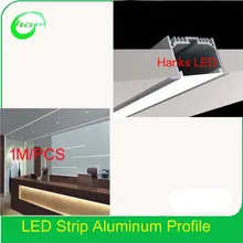 Хэнкс 6532 канал для светодиодной полосы профиль для встраиваемые потолочные внутренняя Ширина 39 мм 10 м/лот