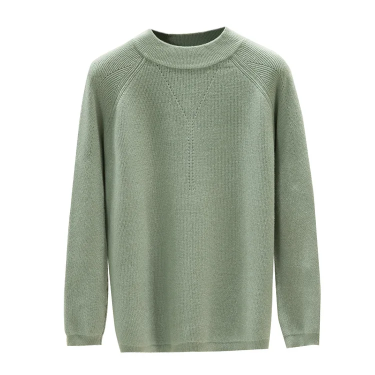 Women Sweaters And Pullovers Autumn Winter Solid Color Knitted Sweater Thick Loose O-neck Streetwear Long Sleeve Basic Tops Women Sweaters And Pullovers Autumn Winter Solid Color Knitted Sweater Thick Loose O-neck Streetwear Long Sleeve Basic Tops