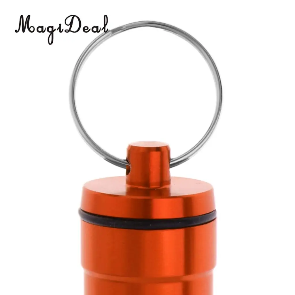 6Pcs Soft Tip Dart Points Storage Case Accessories Portable Carry Box Dart Flight Saver Waster O-Ring Supplies Holder w Key Ring