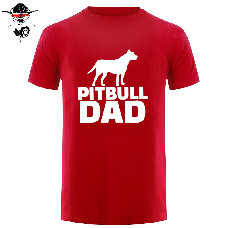 Концертные футболки Pitbull, папа, собака, мужские футболки с коротким рукавом, одежда с принтом, Мужская хлопковая футболка с круглым вырезом, серая мужская футболка
