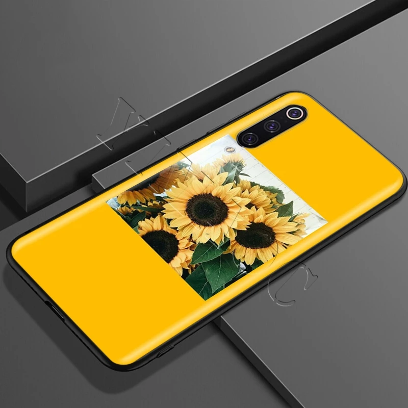 YIMAOC эстетика Подсолнух Новинка силиконовый чехол для Xiaomi Redmi Note 4 4x 4a 5 5a 6 8 Pro Prime