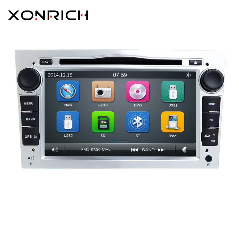 

AutoRadio 2 Din Car DVD Player For Opel Zafira b Astra H J Vectra C B Corsa D C G Meriva B Vivaro Antara GPS Navigation