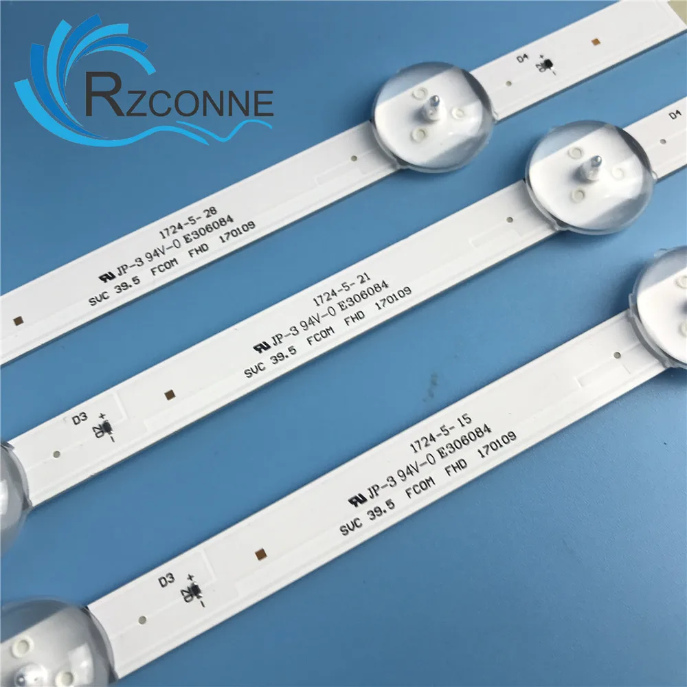 Led Backlight Strip Lâmpada para Samsung 40 Svc 39.5 Fcom Fhd Ua40j5200 37622a Cy-jj040bgnv6h Ua40j5200 Hg40nd460 V5dn395sm0-r2 - Imagem 6