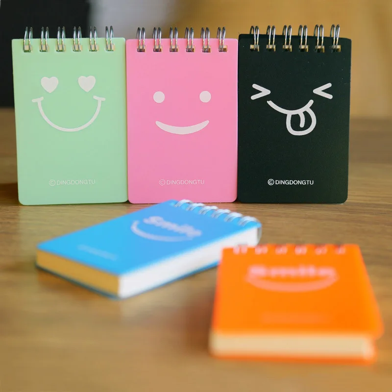 

Stationery products Cute spiral Notebook Notepad paper A7 A5 Mini Diary book Office School Supplies Notebooks