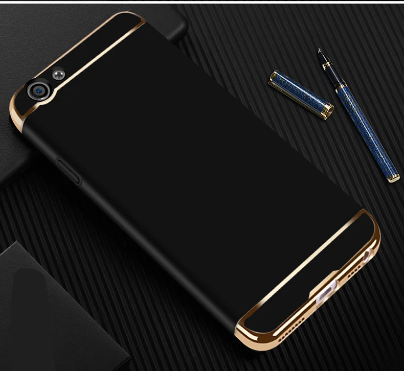 Triseoly чехол для OPPO F1S крышка Роскошная плакированная ультра-тонкий жесткий мобильный чехол для телефона для OPPO F1S A59/A59S защитный чехол-накладка на заднюю панель