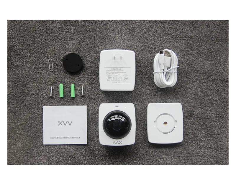 Xiaomi Mijia XiaoVV Night Version Work With Mi Home App Smart Panoramic IP Camera HD 1080P 360 Pano