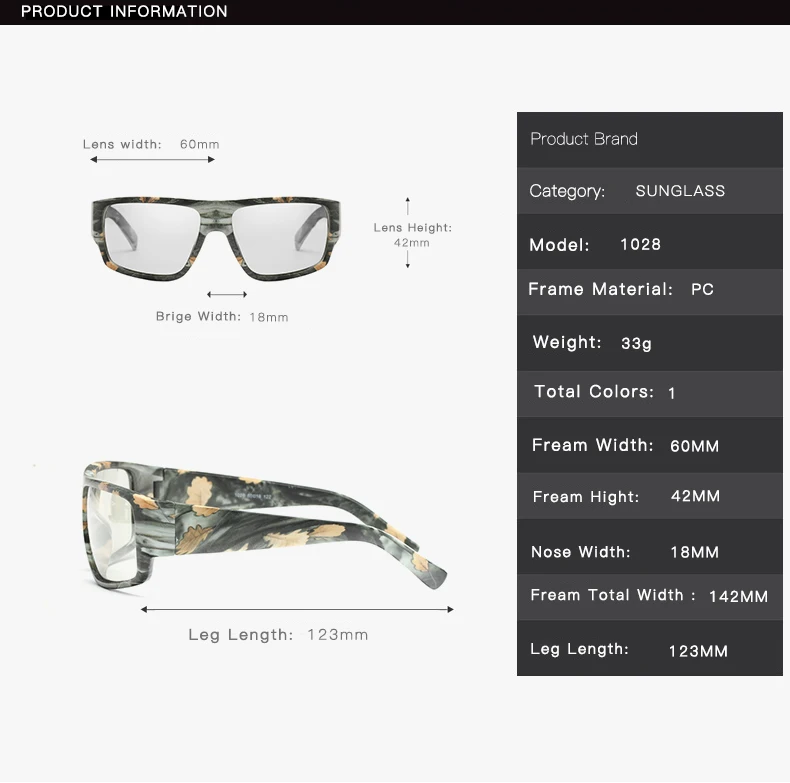 WarBLade вождения фотохромные очки Для мужчин поляризационные Хамелеон обесцвечивание солнцезащитные очки Для мужчин с антибликовым