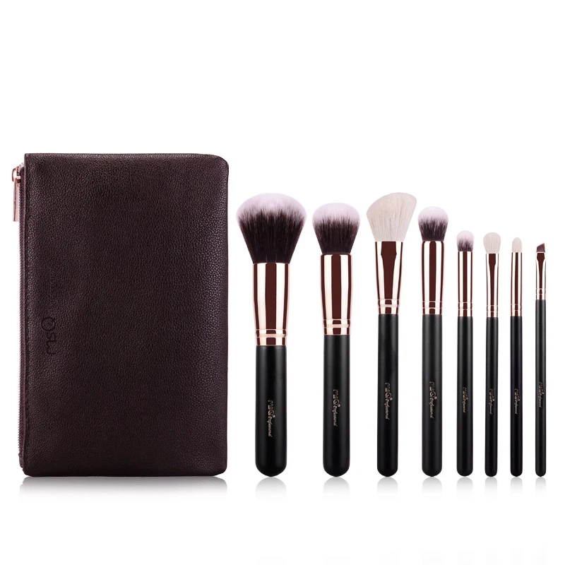 

MSQ 8pcs Makeup Brushes Comestic Powder Foundation Brush Eyeshadow Eyeliner Lip Beauty Make up Brush Tools Eye Brush Set