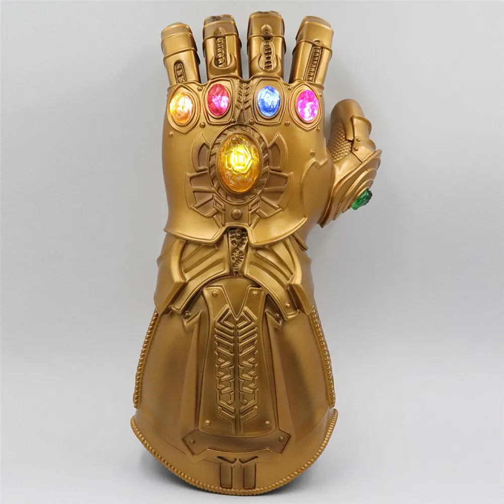 

Thanos Infinity Diamond Gauntlet The Avengers 4 Final War LED Light Gloves Marvel Anime Cosplay Costume Accessories