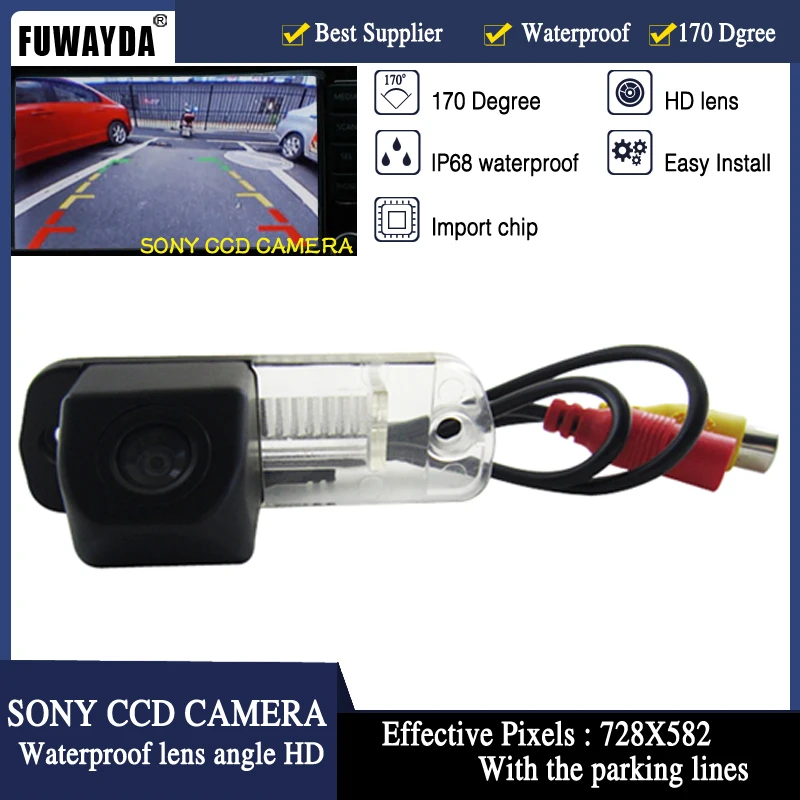 Автомобильная камера заднего вида FUWAYDA CCD для Mercedes Benz C-Class W203 E-Class W211 CLS-Class 300 W219 R350