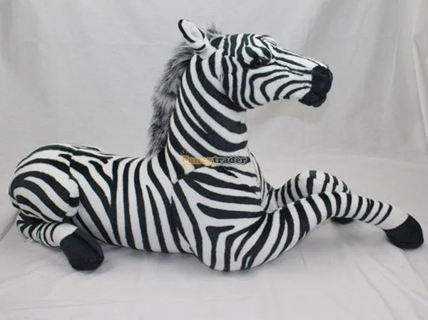 Fancytrader 43'' 110cm Jumbo Lovely Stuffed Soft Plush Cute Simulated Zebra, Free Shipping FT50617 (2)