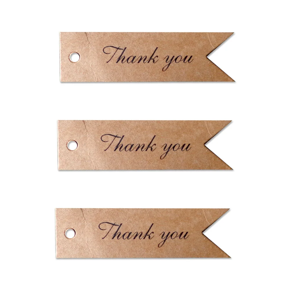 

Thanks To The Handmade Thankyou And Handmade Dovetail Kraft Paper Tag
