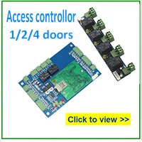 Access controller doors