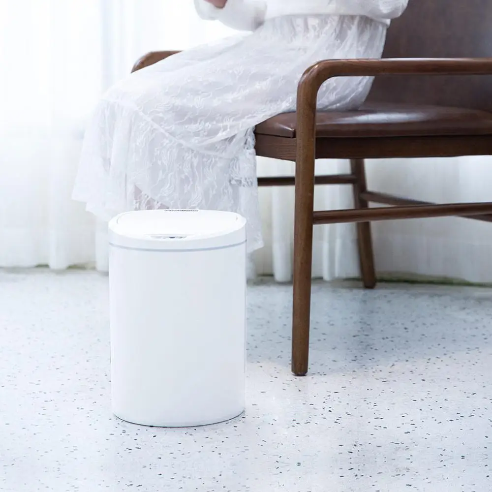  Original Xiaomi NINESTARS Smart Sensor Trash Can 10L Automatic Induction Silent Touchless Ashbin Fo - 33012509470