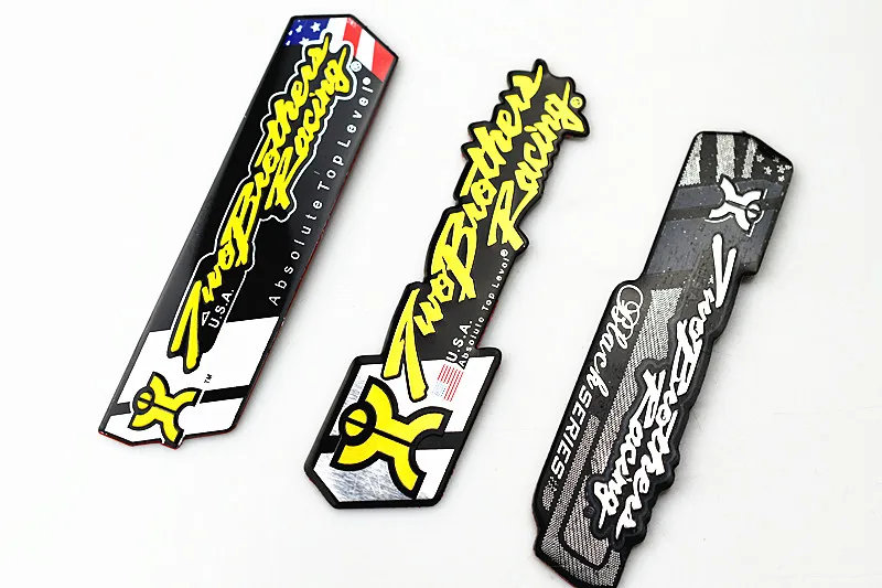 

Aluminum 3D Heat-resistant Motorcycle Exhaust Pipe Sticker Cool Personality For Scorpio Yoshimura Emblem Arrow Decal